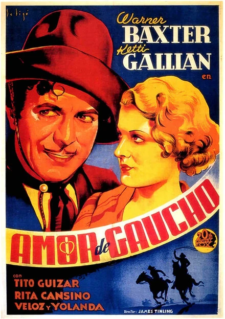 Постер В пампасах под Луной 1935