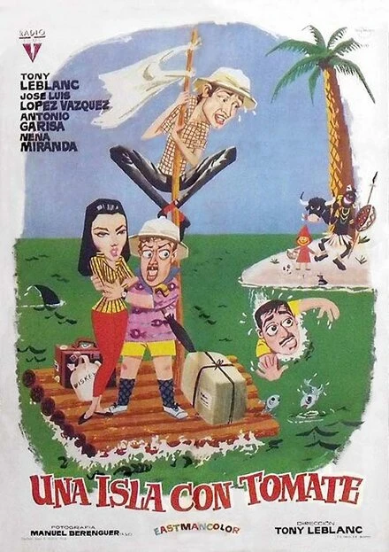 Постер Una isla con tomate