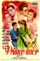 Первая любовь 1959 постер