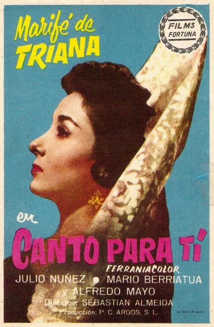 Постер Я пою для тебя 1959