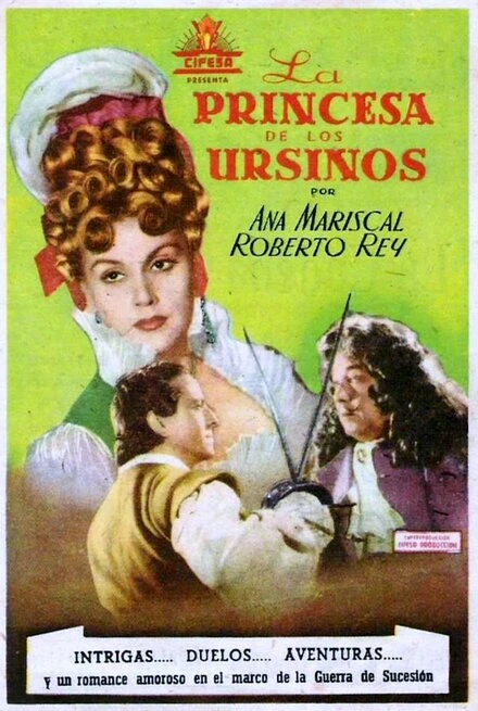 Постер La princesa de los Ursinos