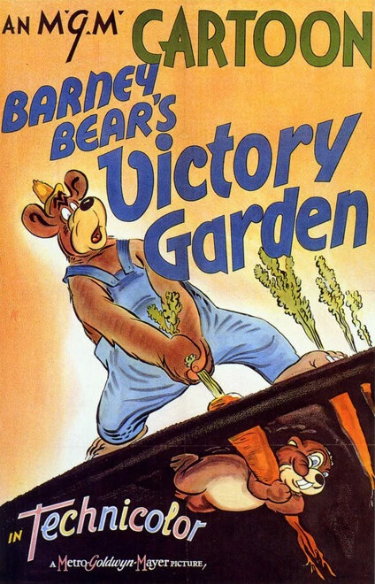Постер Сад победы медведя Барни 1942