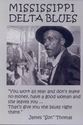 Mississippi Delta Blues постер