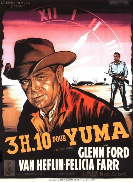 Постер В 3:10 на Юму 1957