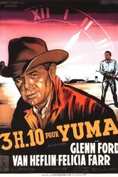 В 3:10 на Юму 1957 постер