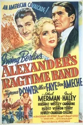 Рэгтайм Бэнд Александра 1938 постер