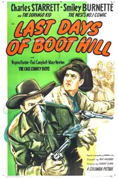 Last Days of Boot Hill постер