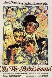 Парижская жизнь 1936, Франция постер