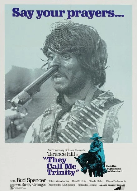 Постер Меня зовут Троица 1970