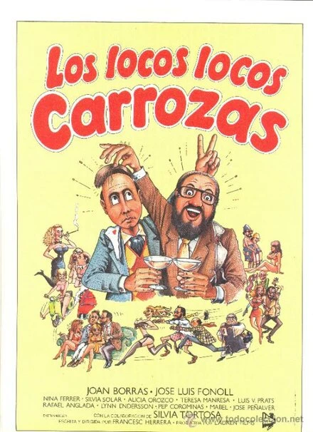 Постер Los locos, locos carrozas