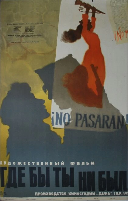 Постер Где бы ты ни был... 1957