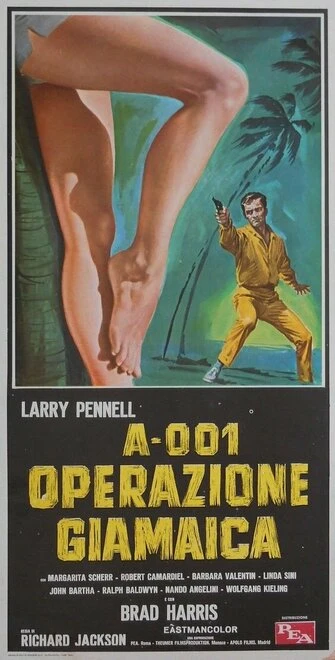 Постер Наш человек на Ямайке 1965