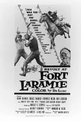 Бунт в форте Ларами 1957 постер