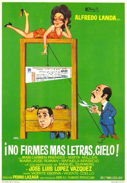 Постер Больше ничего не подписывай, ради бога! 1972
