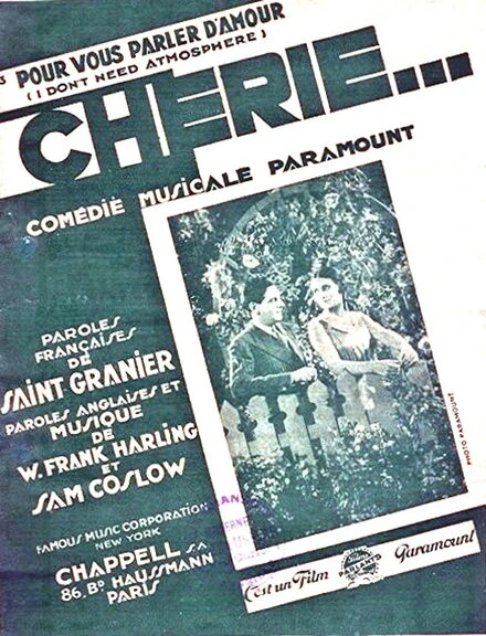 Постер Chérie
