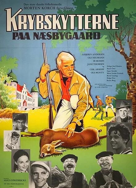 Постер Krybskytterne på Næsbygård