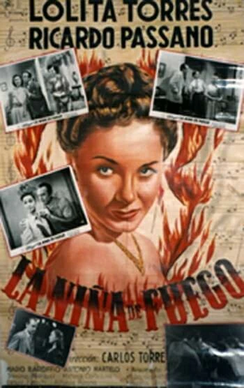 Постер Девушка с огоньком 1952