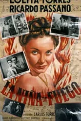 Девушка с огоньком 1952 постер