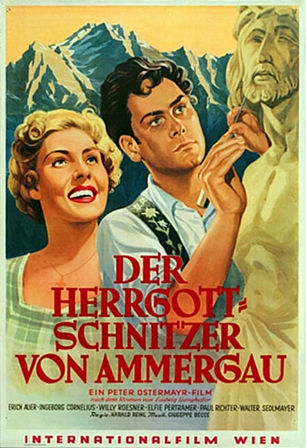 Постер Страсти Господни в Аммергау 1952