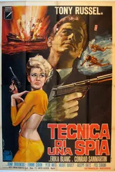 Tecnica di una spia постер