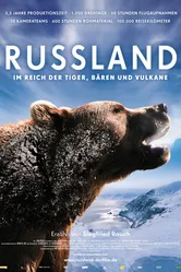Россия — царство тигров, медведей и вулканов 2011 постер