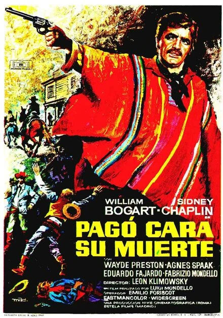 Постер Он дорого заплатит за свою смерть 1968
