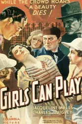 Девушки умеют играть 1937 постер