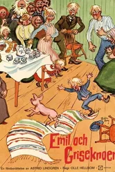 Эмиль и Свинушок 1973 постер