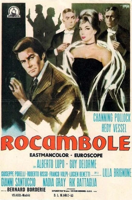 Постер Рокамболь 1963