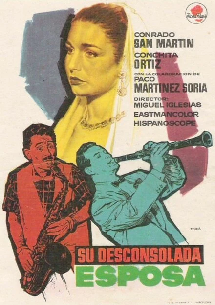 Постер Su desconsolada esposa