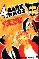 Обезьяньи проделки 1931 постер