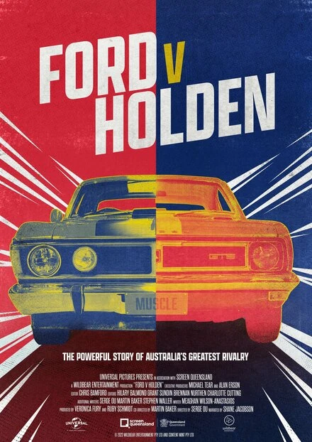 Постер Ford против Holden 2023