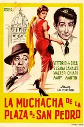 Девушка с площади Сан-Пьетро 1958 постер