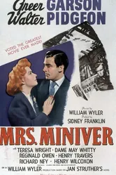 Миссис Минивер 1942 постер