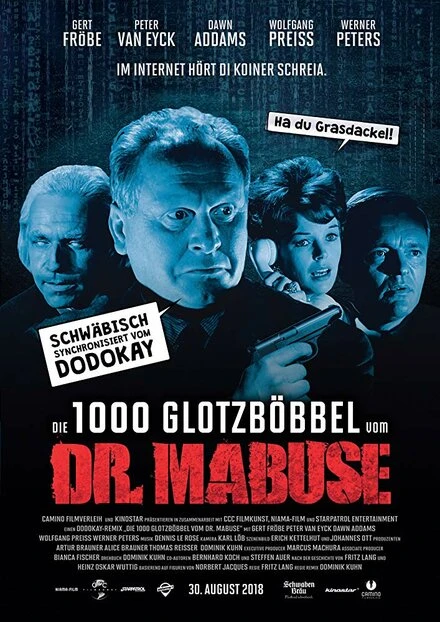 Постер Die 1000 Glotzböbbel vom Dr. Mabuse