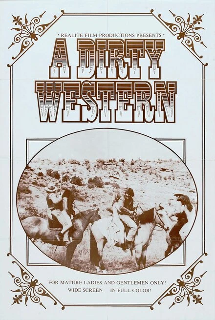 Постер Грязный вестерн 1975