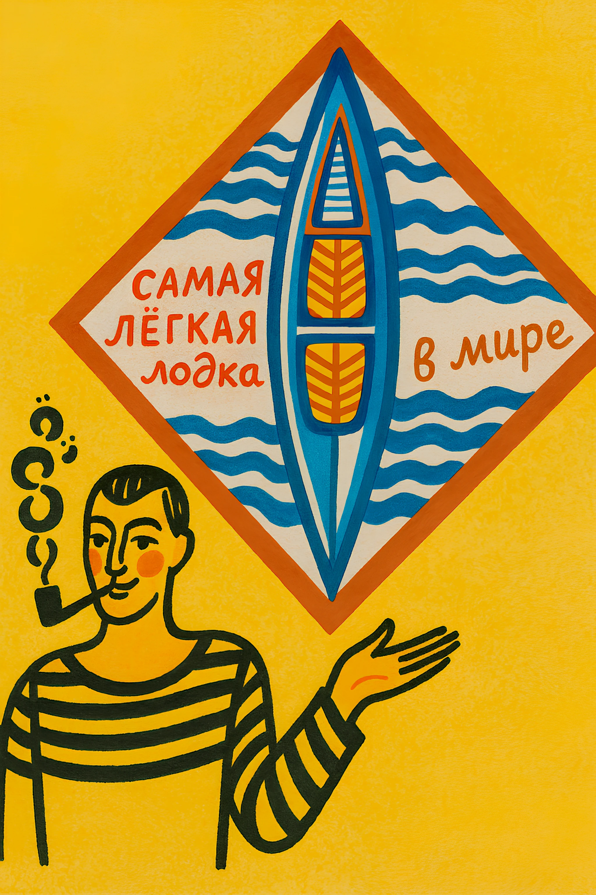 Постер Самая легкая лодка в мире 2025