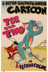 Игра в гольф 1945 постер