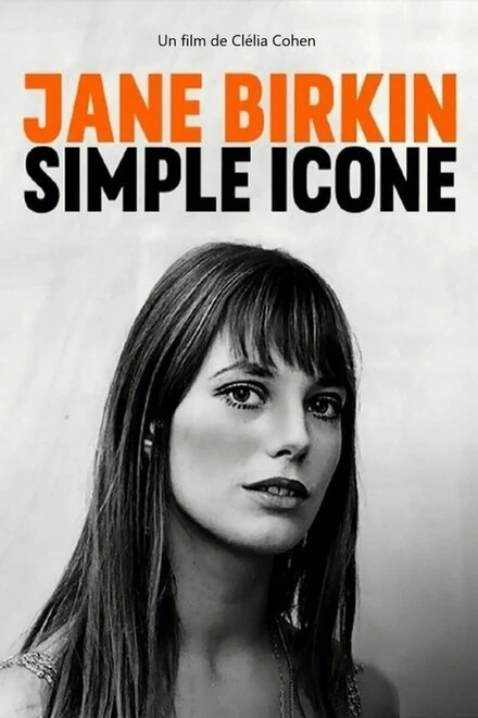 Постер Jane Birkin - simple icône