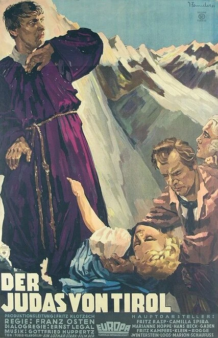 Постер Иуда из Тироля 1933