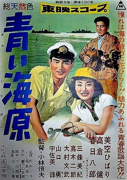 Постер Глубокое синее море 1957