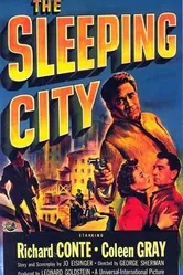 Спящий город 1950 постер