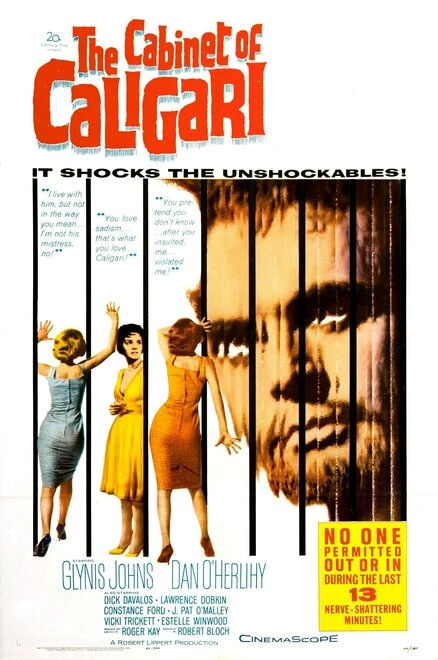 Постер Кабинет доктора Калигари 1962