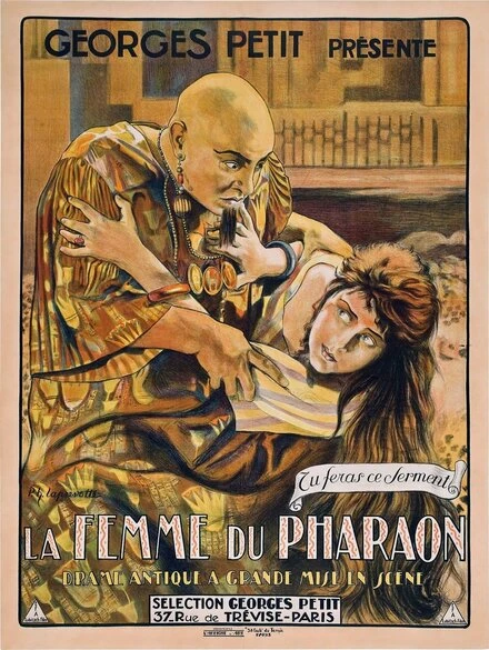 Постер Жена фараона 1922