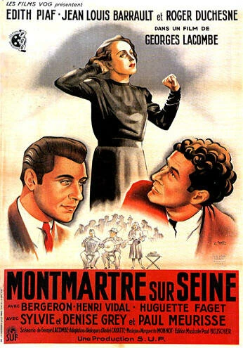 Постер Монмартр на Сене 1941