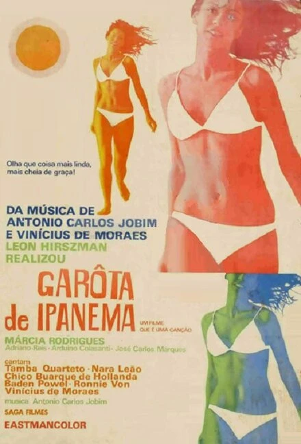 Постер Девушка из Ипанемы 1967