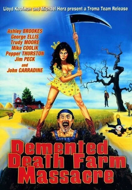 Постер Безумная резня на ферме смерти 1971