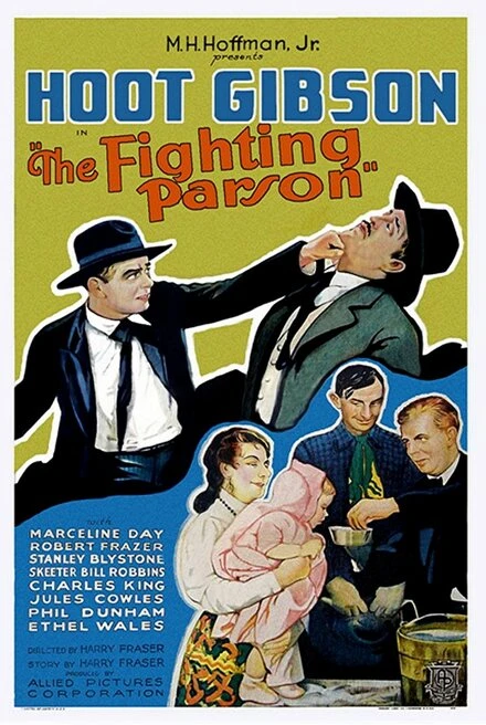 Постер The Fighting Parson 1933