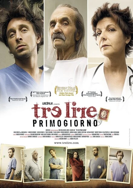 Постер Tre lire - Primo giorno