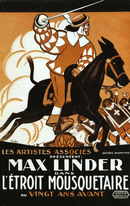 Постер Три мушкетера 1922